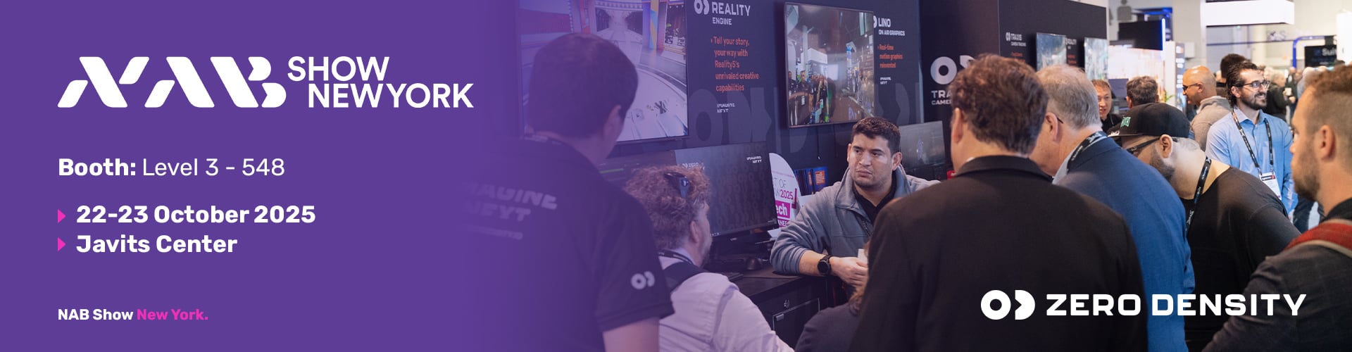 Zero Density at NAB Show New York 2025 